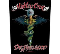 MÖTLEY CRÜE RÜCKENAUFNÄHER BACKPATCH # 12 DR. FEELGOOD 36x29cm FLICKEN
