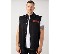 Mötley Crüe - Shout At The Devil - Weste - Schwarz - XL - 100% Baumwolle,Denim Schwarz XL