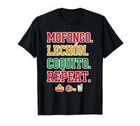 Mofongo Lechon Asado Boricua, Design für puertoricanische Feinschmecker T-Shirt