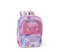 MOFU MOFU - Offizieller Mofu Mofu Rucksack für Mädchen, ideal für Kindergarten und Freizeit, mit gepolsterten Schultergurten, wärmegeformter Rückseite und Boden, mit praktischen Reißverschlüssen, 23 x