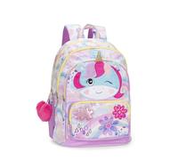 MOFU MOFU - Offizieller Schulrucksack Mofu Mofu, Mädchenrucksack mit 2 großen zentralen Räumen, Front- und Seitentaschen, verstellbaren und gepolsterten Schultergurten, gepolstertem Rücken, 32 x 43 x