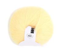 Mohair-Garn zum Häkeln, Angora-Garn, Merinowolle, Garn zum Stricken, Drops Kid Silk Mohair-Garn, Wolle, Kaschmir-Mohair-Mischgarn, beliebte weiche Strickwolle für DIY-Weben (02 goose yellow)