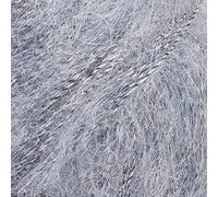 Mohair und Seide Garn Drops Kid-Seide, 0 oder Spitze, 2-lagig, 25,5 g 230 Meter pro Knäuel (43 Blue Wind)