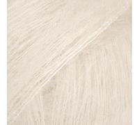 Mohair- und Seidengarn Drops Kid-Seide, 0 oder Spitze, 2-lagig, 25,5 g, 230 Meter pro Knäuel (56 - Marzipan)