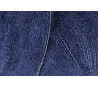 Mohair und Seidengarn, Tropfen, Kinderseide, 0 oder Spitze, 2-lagig, 25,5 g, 230 Meter pro Knäuel (28 Marineblau)