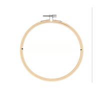 MOHUIED Mini-Stickrahmen 8-36 cm Rahmen Stickerei Hoops Ringe DIY Nadelarbeit Kreuz Stich Bambus Runde Schleife Hand Haushalt Nähen Werkzeuge(20cm)