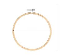MOHUIED Mini-Stickrahmen 8-36 cm Rahmen Stickerei Hoops Ringe DIY Nadelarbeit Kreuz Stich Bambus Runde Schleife Hand Haushalt Nähen Werkzeuge(15cm)