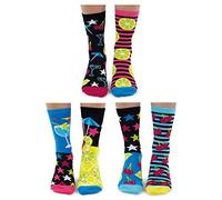 Mojitoes - United Oddsocks - 6er-Packung Oddsocks für Damen, mehrfarbig, EU-Größe 37-42