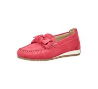 Mokassin ARA "Ara Mokassin Veloursleder", Damen, Gr. 40, erdbeere, Veloursleder, Schuhe Mokassin (86185060-40) erdbeere