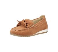 Mokassin ARA "Ara Slipper Leder", Damen, Gr. 38, braun, Leder, Schuhe Mokassin (83975619-38) braun