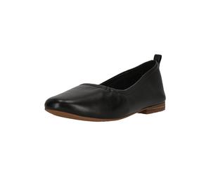 Mokassin CLARKS "Fawna Soft", Damen, Gr. 37, schwarz, Leder, Schuhe Mokassin, in flexibler Qualität für maximalen Komfort (62068424-37) schwarz