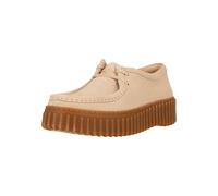 Mokassin CLARKS "Torhill Bee", Damen, Gr. 37,5, beige, Schuhe Mokassin, mit Plateau Sohle (45415222-37,5) beige
