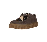 Mokassin CLARKS "Torhill Low", Herren, Gr. 42,5, braun (braun, weiß), Schuhe Mokassin, mit profilierter Laufsohle (38340438-42,5) braun, weiß