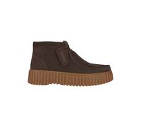 Mokassin CLARKS "Torhill Moss", Damen, Gr. 41,5, braun, Leder, Schuhe Mokassin, mit gerippter Laufsohle (94828013-41,5) braun