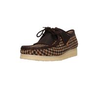 Mokassin CLARKS "Wallabee", Herren, Gr. 44, beige, braun, Kunstfaser, Schuhe Mokassin, im ikonischen Design (16489363-44) beige, braun