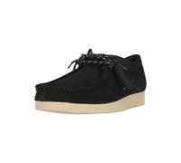 Mokassin CLARKS "Wallabee Lite", Herren, Gr. 42, schwarz, Schuhe Mokassin, mit leichter Laufsohle (18171406-42) schwarz
