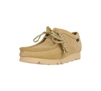 Mokassin CLARKS "WallabeeGTX", Herren, Gr. 41, beige, Schuhe Mokassin, mit atmungsakiver Membran (22003219-41) beige
