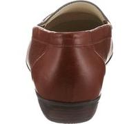 Slipper WALDLÄUFER, Damen, Gr. 8, braun (cognac), Glattleder, Basic, Schuhe Slipper (97293238-8) cognac