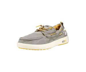 Mokassin DOCKERS BY GERLI "Dockers by Gerli Halbschuhe Textil", Damen, Gr. 45, grau, Textil, Schuhe Mokassin (51539204-45) grau