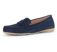 Gabor Mokassin Rauleder Damen Blau Gr. 38