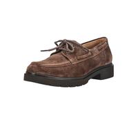 Mokassin GABOR "Gabor Halbschuhe Veloursleder", Damen, Gr. 40, cacao, Veloursleder, Schuhe Mokassin (70448600-40) cacao