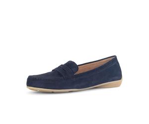 Mokassin GABOR "Mokassin", Damen, Gr. 35, blau, Schuhe Mokassin (70051716-35) blau