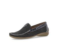 Mokassin GABOR "Mokassin", Damen, Gr. 37,5, blau, Schuhe Mokassin (18081340-37,5) blau