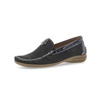Mokassin GABOR "Mokassin", Damen, Gr. 37, blau, Schuhe Mokassin (18081340-37) blau