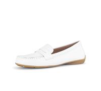 Mokassin GABOR "Mokassin", Damen, Gr. 38,5, weiß, Schuhe Mokassin (59505010-38,5) weiß