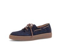 Mokassin GABOR "Mokassin", Damen, Gr. 38, blau, Schuhe Mokassin (50413449-38) blau