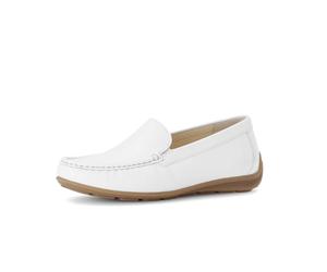 Mokassin GABOR "Mokassin", Damen, Gr. 39, weiß, Schuhe Mokassin (41945215-39) weiß