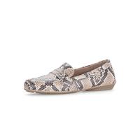 Gabor Mokassin Effektleder Damen Gr. 42 Beige