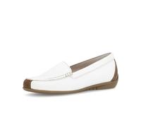 Mokassin GABOR "Mokassin", Damen, Gr. 43, weiß, Schuhe Mokassin (87759354-43) weiß