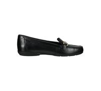 Geox Mokassin Annytah Moc Glattleder Damen Schwarz Gr. 38