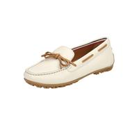 Mokassin GEOX "Geox Mokassin Leder", Damen, Gr. 39, braun (beige, braun), Leder, Schuhe Mokassin (18818051-39) beige, braun