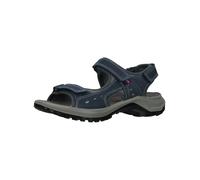 Mokassin IMAC "Imac Sandalen Leder", Damen, Gr. 36, azur, Leder, Schuhe Mokassin (45431117-36)