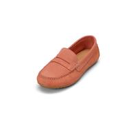 Mokassin MARC O'POLO "aus Velours-Rindleder", Damen, Gr. 37, lobster bisque, Obermaterial: 100% Leder (Rind), unifarben, Schuhe Mokassin (54780220-37) lobster bisque