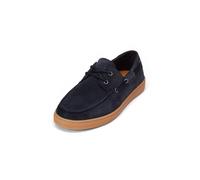 Mokassin MARC O'POLO "aus Veloursleder", Herren, Gr. 43, schwarz navy, Obermaterial: 100% Leder (Rind), unifarben, Schuhe Mokassin (61010561-43) schwarz navy