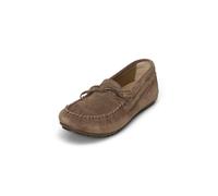 Mokassin MARC O'POLO "aus weichem Veloursleder", Damen, Gr. 39, faded braun, Obermaterial: 100% Leder (Rind), unifarben, Schuhe Mokassin (49114353-39) faded braun