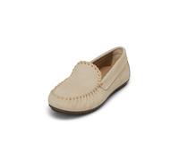 Mokassin MARC O'POLO "aus weichem Veloursleder", Damen, Gr. 42, beige (earthy taupe), Obermaterial: 100% Leder, unifarben, Schuhe Mokassin (83090815-42) earthy taupe