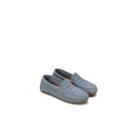 Marc O'Polo Mokassin Model Selma aus Velours-Rindleder himmelblau, 37