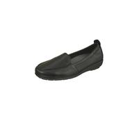 Natural Feet Mokassin Marie, aus weichem Hirschleder 38 schwarz Damen Slip ons Slipper 38 schwarz