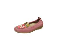 Mokassin NATURAL FEET "Marina", Damen, Gr. 41, rosa, Leder, Schuhe Mokassin, in H-Weite (85688059-41) rosa