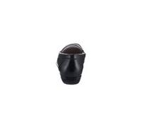 Slipper WALDLÄUFER, Damen, Gr. 5,5, schwarz, Glattleder, Basic, Schuhe Slipper (26809812-5,5) schwarz