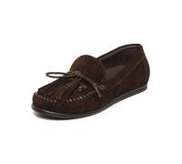 Mokassin STEVE MADDEN "STEVE MADDEN Halbschuhe Leder", Damen, Gr. 40, braun, Leder, Schuhe Mokassin (33747209-40) braun