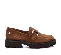 Mokassins Carmela aus hochwertigem Wildleder mit Metallkette