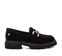 Mokassins Carmela aus hochwertigem Wildleder mit Metallkette