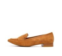 Geox D CHARYSSA Ballet Flat, Camel, 39 EU