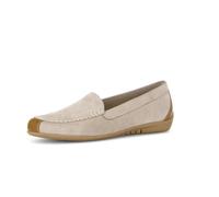 Gabor Damen Slipper, Frauen Slip On,Slides,Schlupfschuhe,schluepfschuhe,Loafer,College Schuhe,Businessschuhe,elegant,leinen/Peanut,42 EU / 8 UK