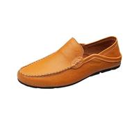 Mokassins Slipper Herren Slip On Fahren Schuhe Leicht Weich Loafers Handgefertigt Flache Business Schuhe Klassische Loafers Comfort Bootsschuhe